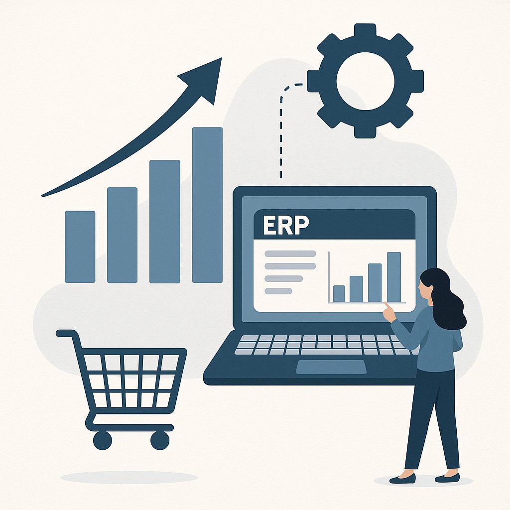 Descubre las ventajas de un ERP con funcionalidades ecommerce en 2026