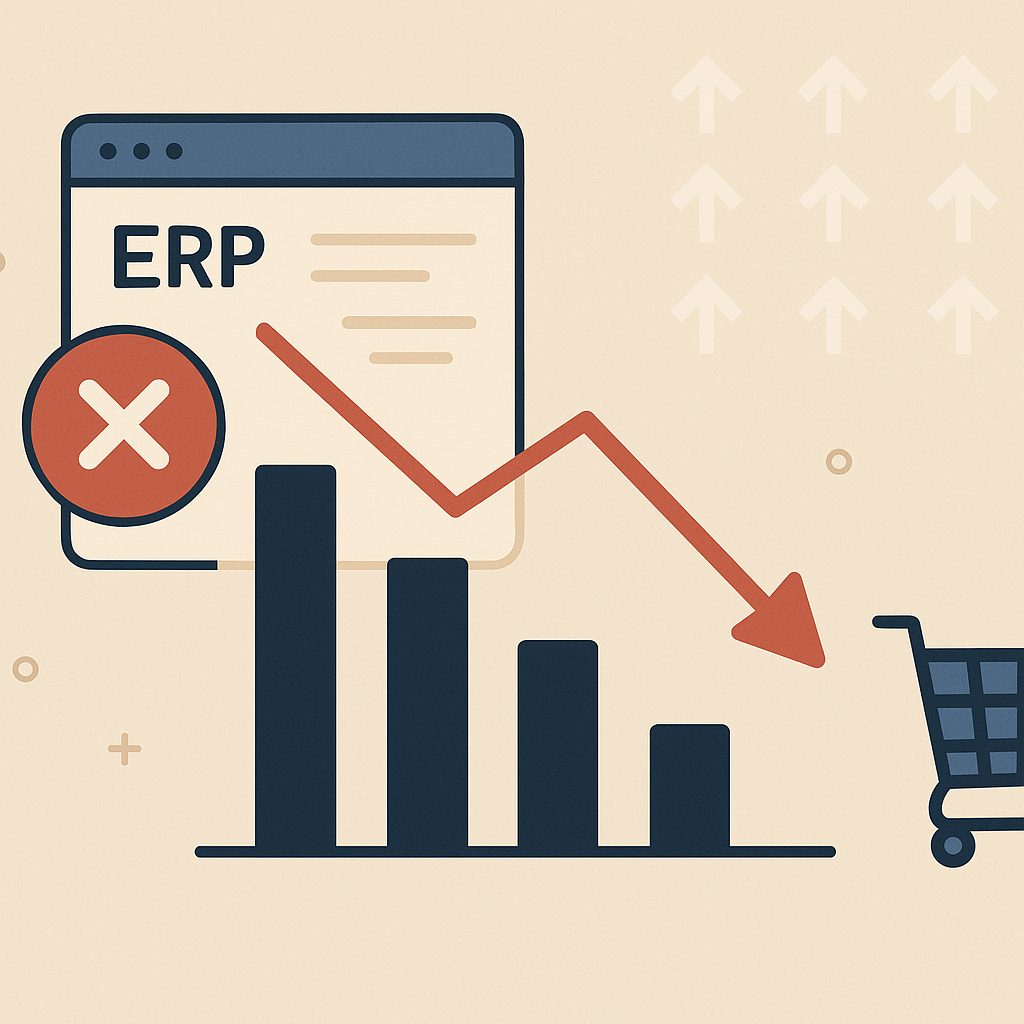 Errores comunes que cuestan ventas al usar un ERP ineficiente
